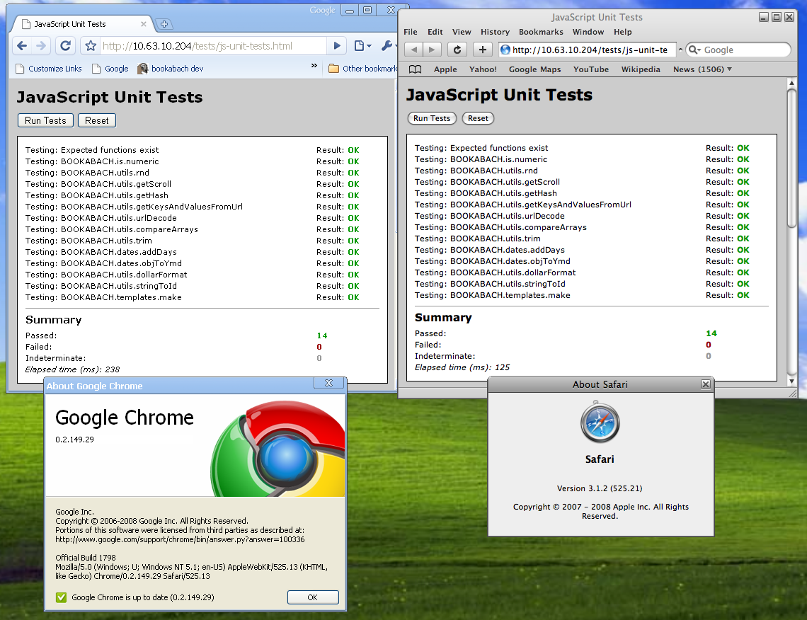 Chrome versus WebKit