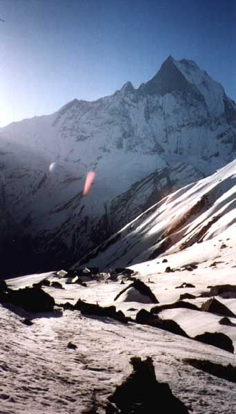 Annapurna Base Camp at Sunrise